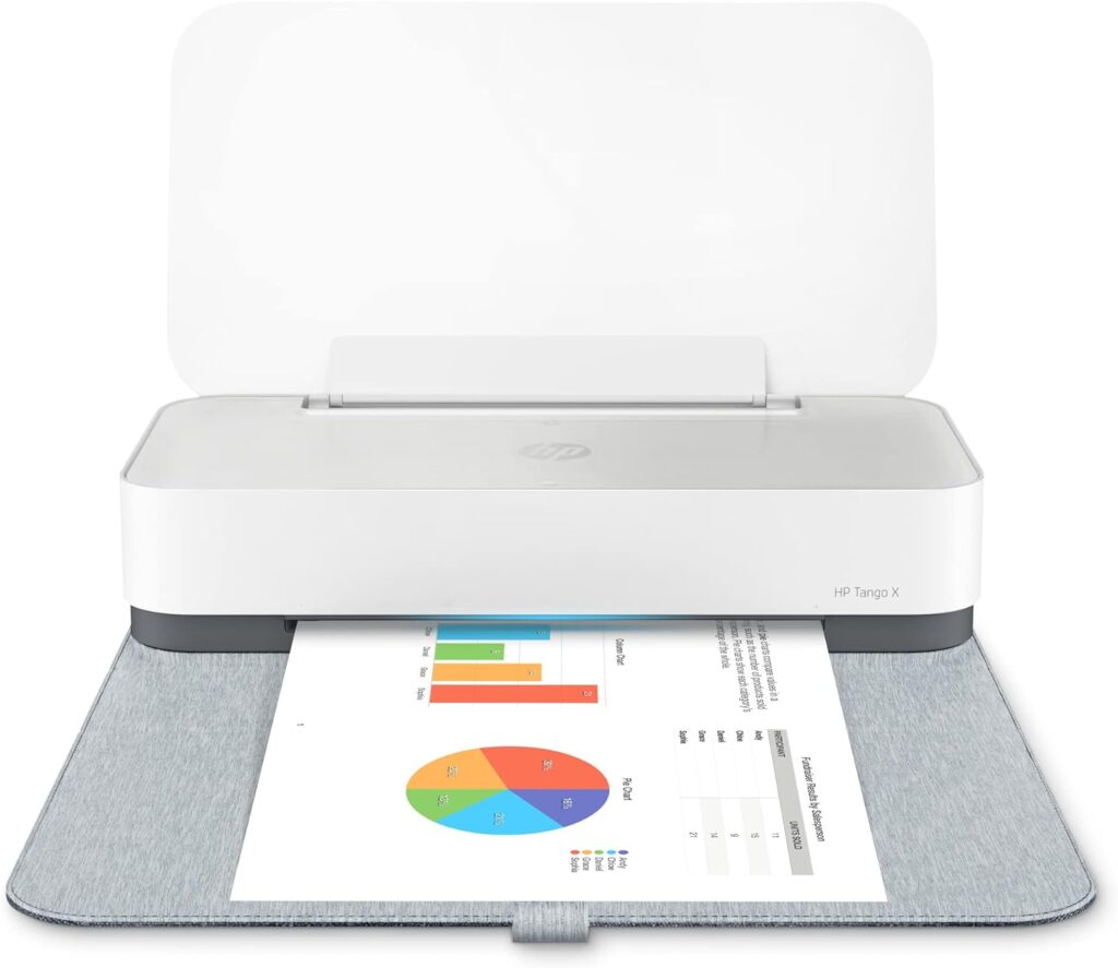 NEEGO HP Tango X All-in-One Smart Wireless Printer, Mobile Remote Print, Scan, Copy, Cable, HP Instant Ink
