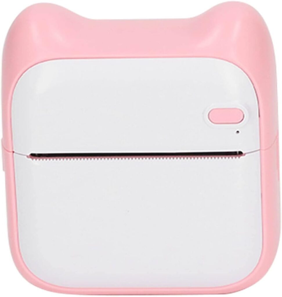 Thermal Printer Bluetooth USB Charging Portable Mini Picture Printer Pink